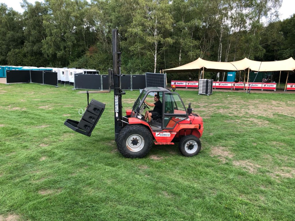 Podiumbouw Nijmegen Festival